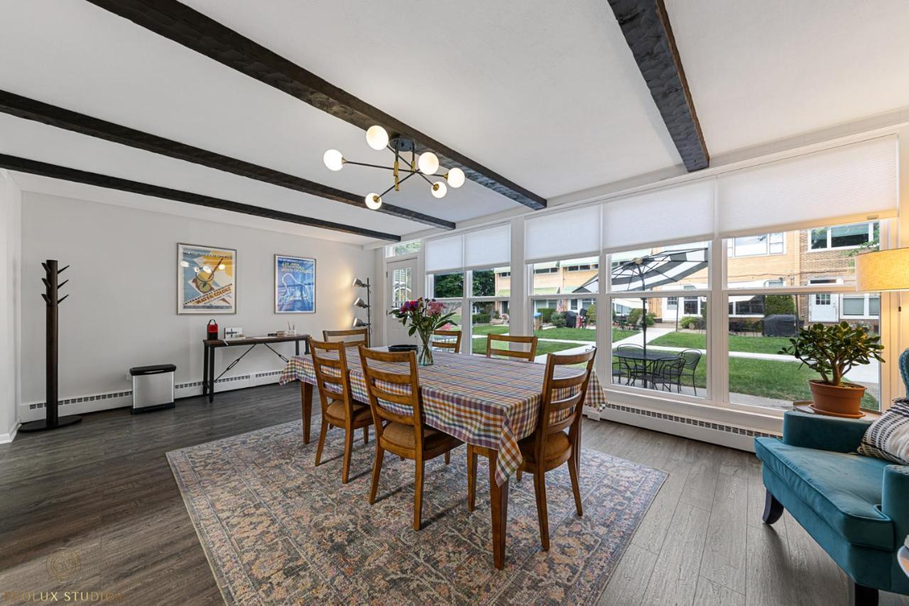 芝加哥Northside Famlynest Lincoln Sq 4Br 2Ba 2P Rare Find别墅 外观 照片