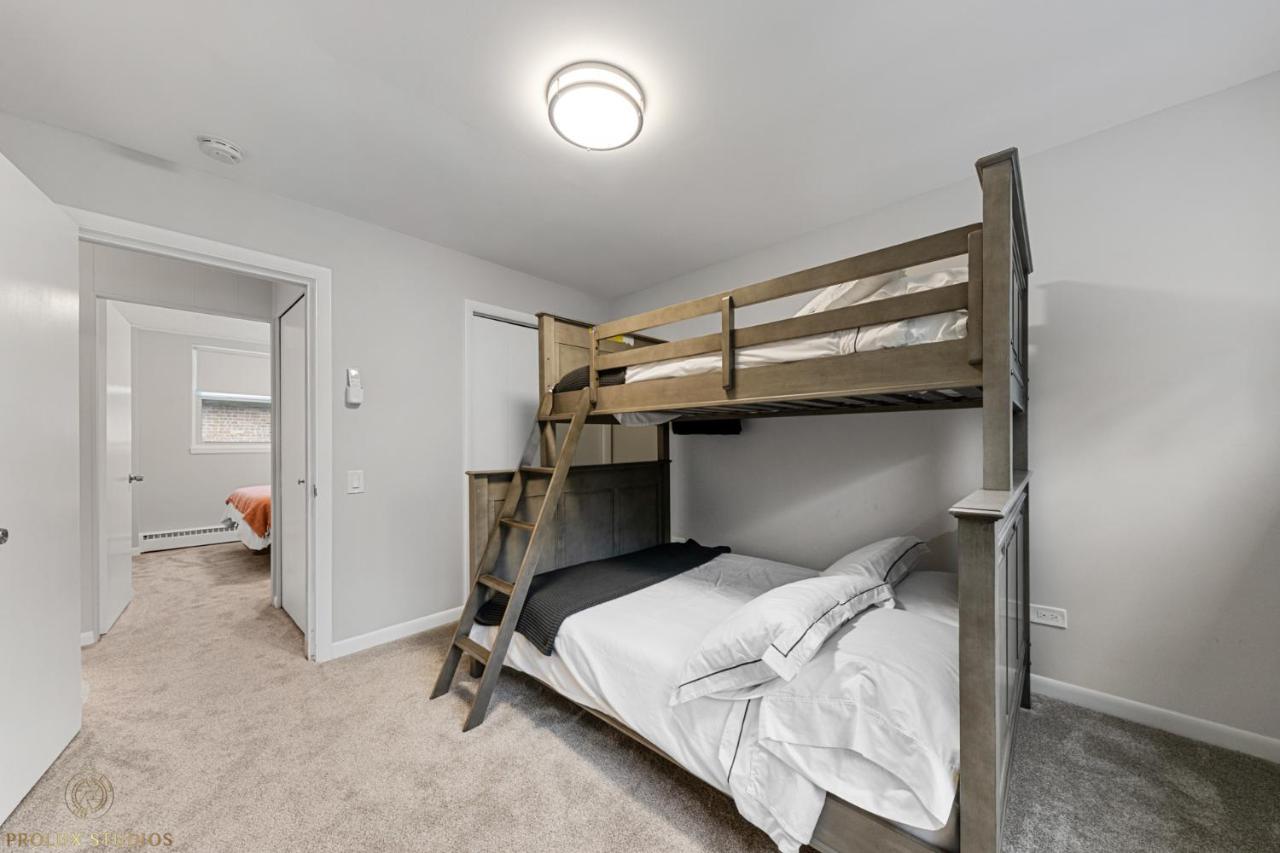 芝加哥Northside Famlynest Lincoln Sq 4Br 2Ba 2P Rare Find别墅 外观 照片